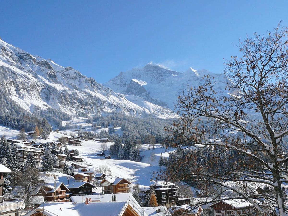 Studio Chalet Silence By Interhome Wengen Exteriör bild