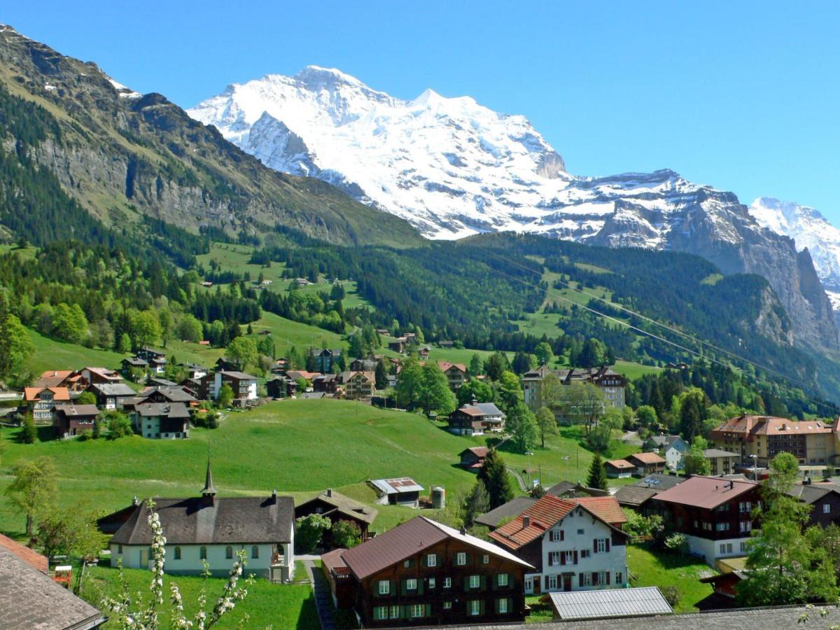 Studio Chalet Silence By Interhome Wengen Exteriör bild